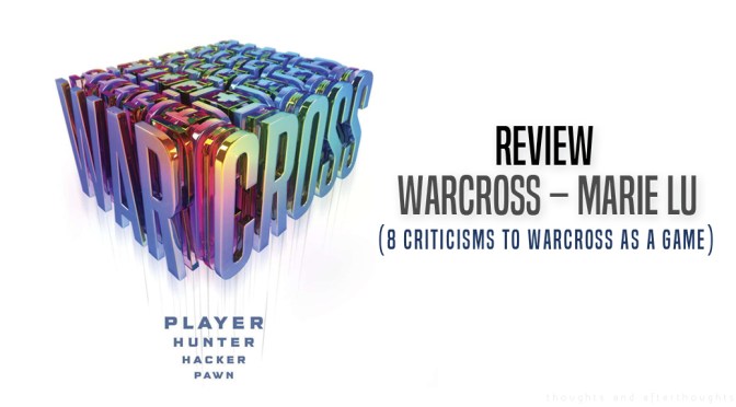 [Review] Warcross – Marie Lu (8 Criticisms To Warcross as a Game)